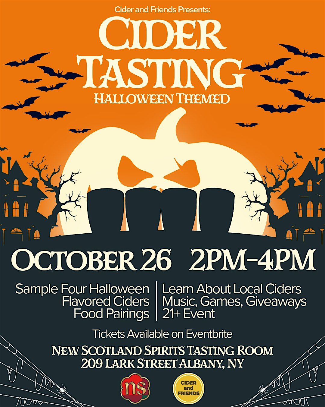 Cider Tasting with Cider and Friends - Halloween Edition