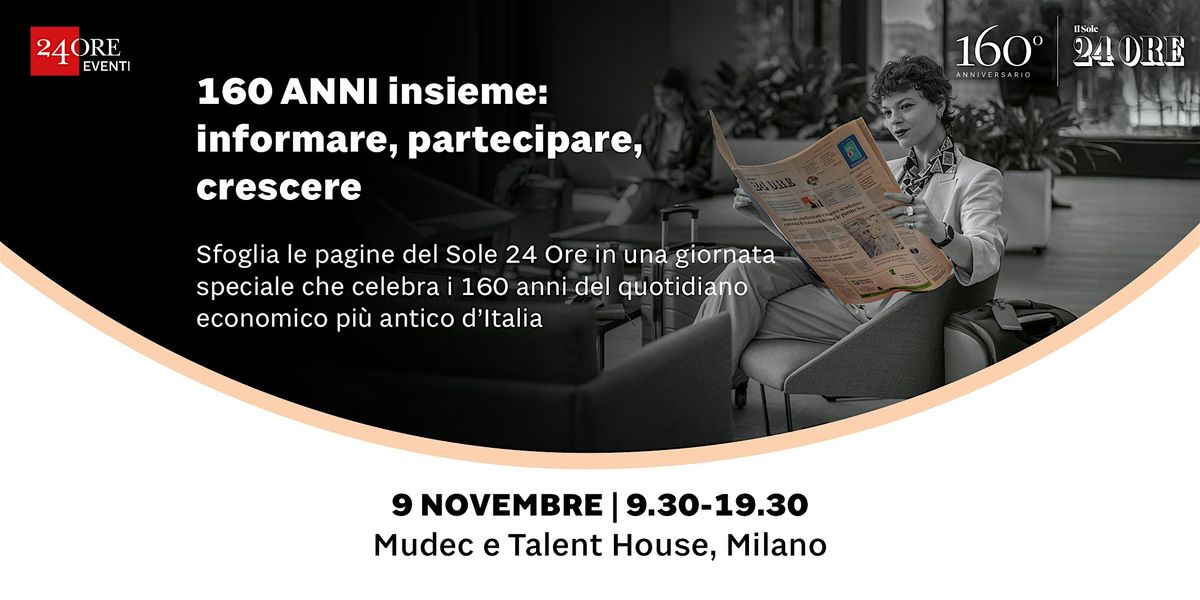 160 ANNI insieme: informare, partecipare, crescere