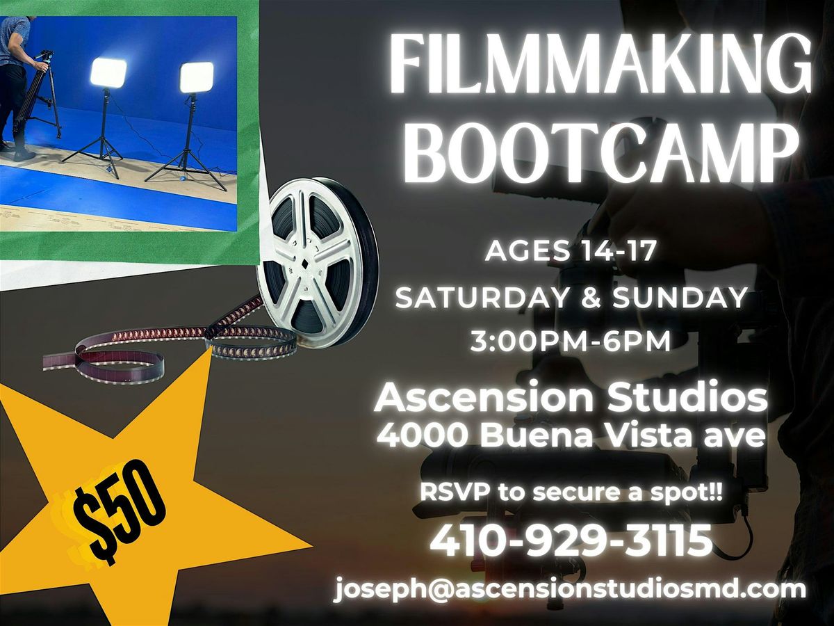 Youth Filmmaking Bootcamp