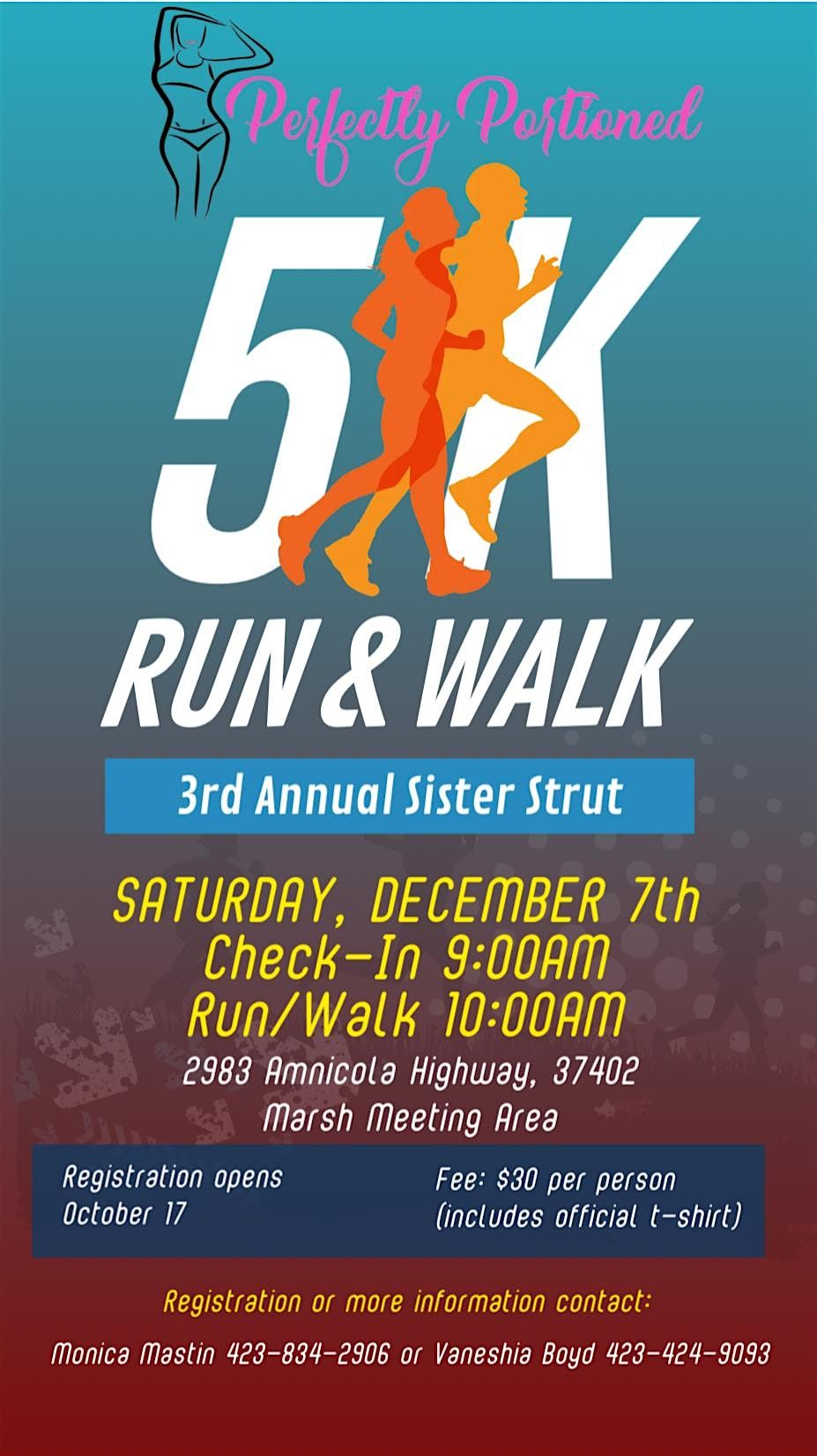 3rd Annual Sister Strut (5k Run & Walk)