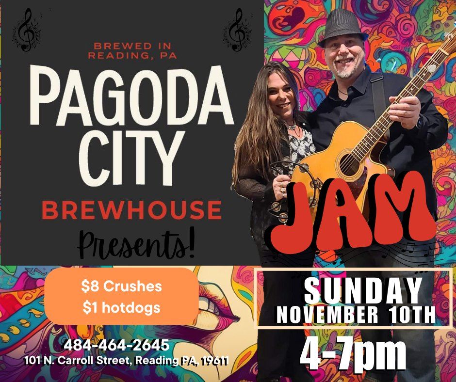 November JAM at Pagoda City Brewhouse!