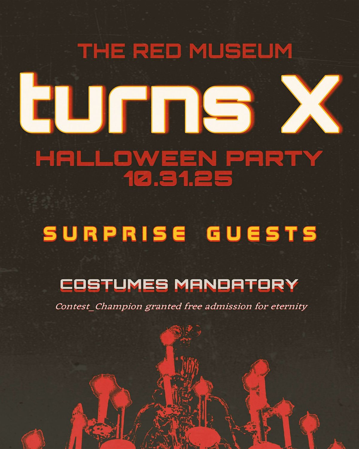 turns X - halloween party