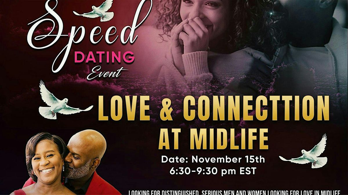 Love & Connection in Midlife: An Exclusive Speed Dating Event