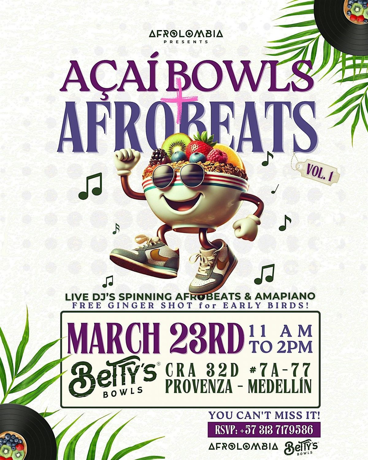 A\u00c7A\u00cd BOWLS + AFROBEATS (VOL. 1)