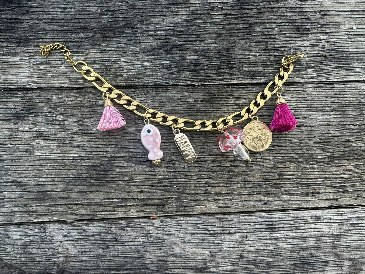 Charm & Sip: Charm Bracelet Workshop In Temecula !