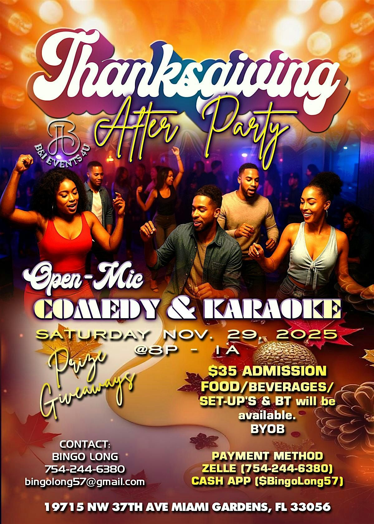 THANKSGIVING AFTER PARTY