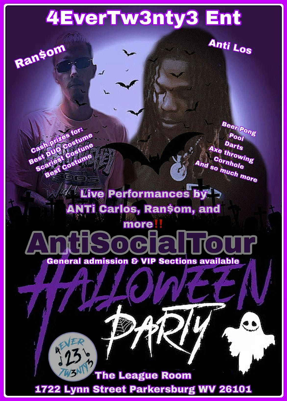 ANTi Social Tour: Halloween Party