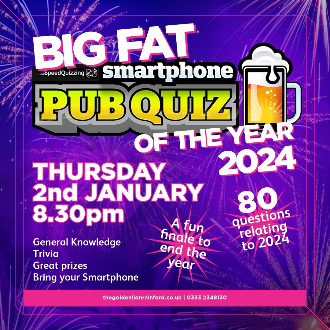 Big Fat Quiz of the Year 