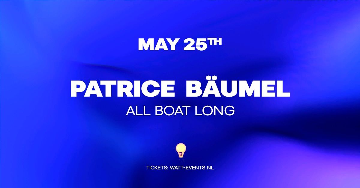 Patrice B\u00e4umel - all boat long