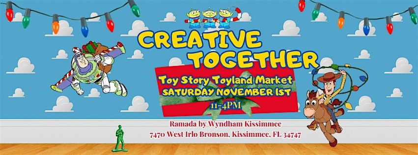 Creative Together Market Toy Story Christmas