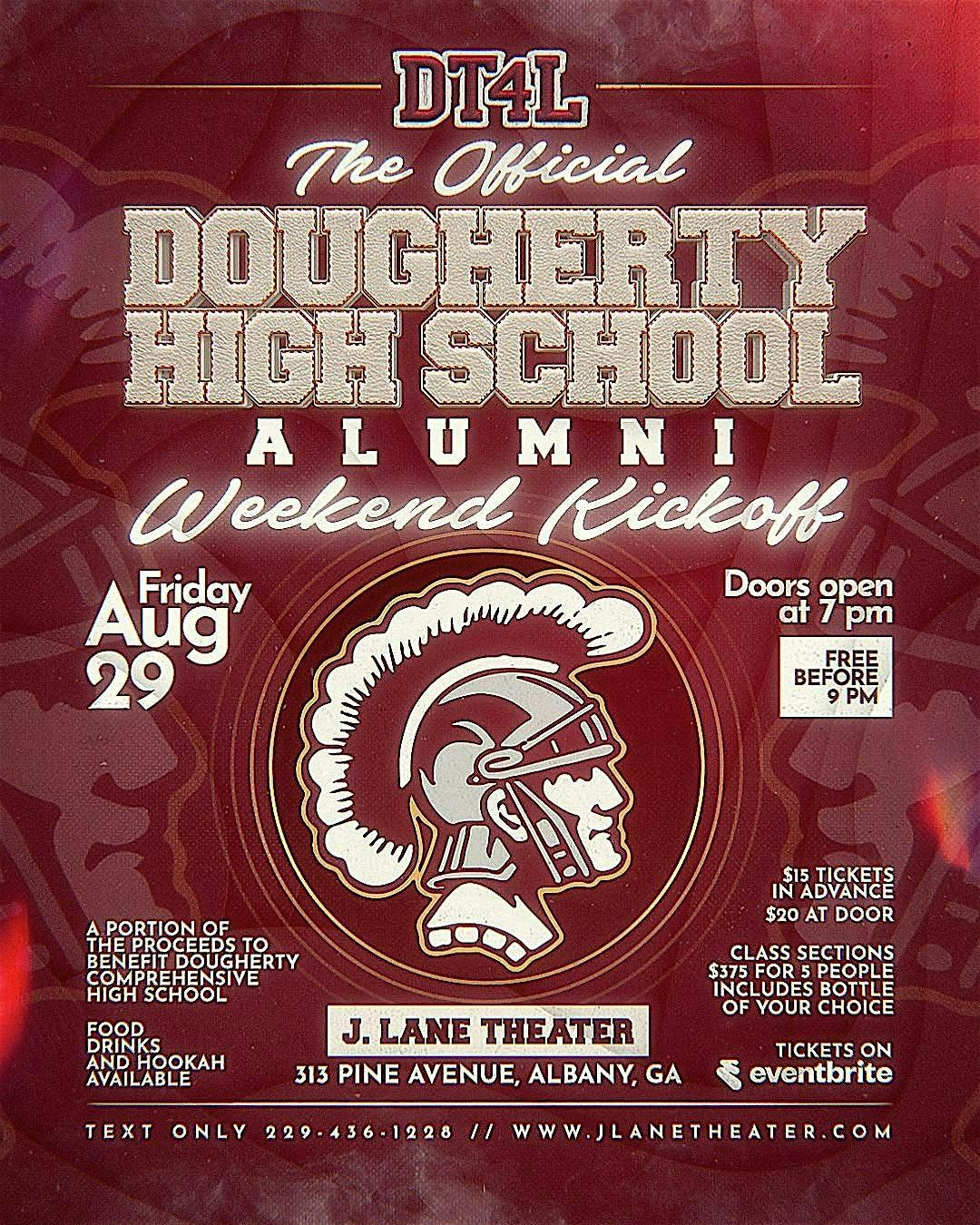 DT4L!- Official Dougherty High Alumni Weekend Kickoff Party