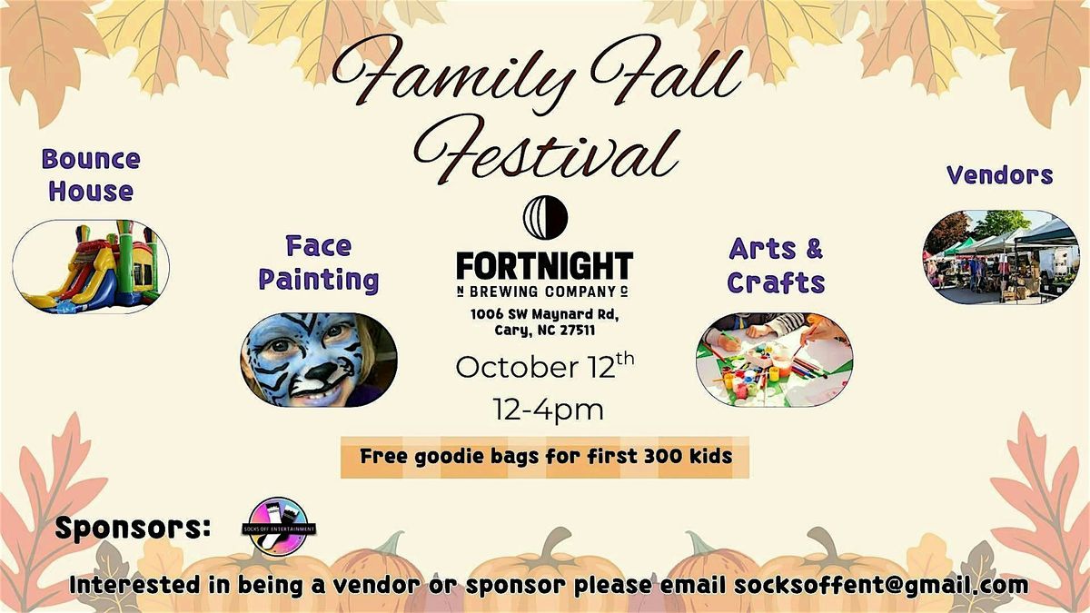 Family Fall Festival at Fortnight Brewing