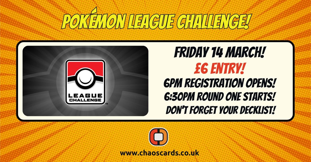 Pok\u00e9mon League Challenge!