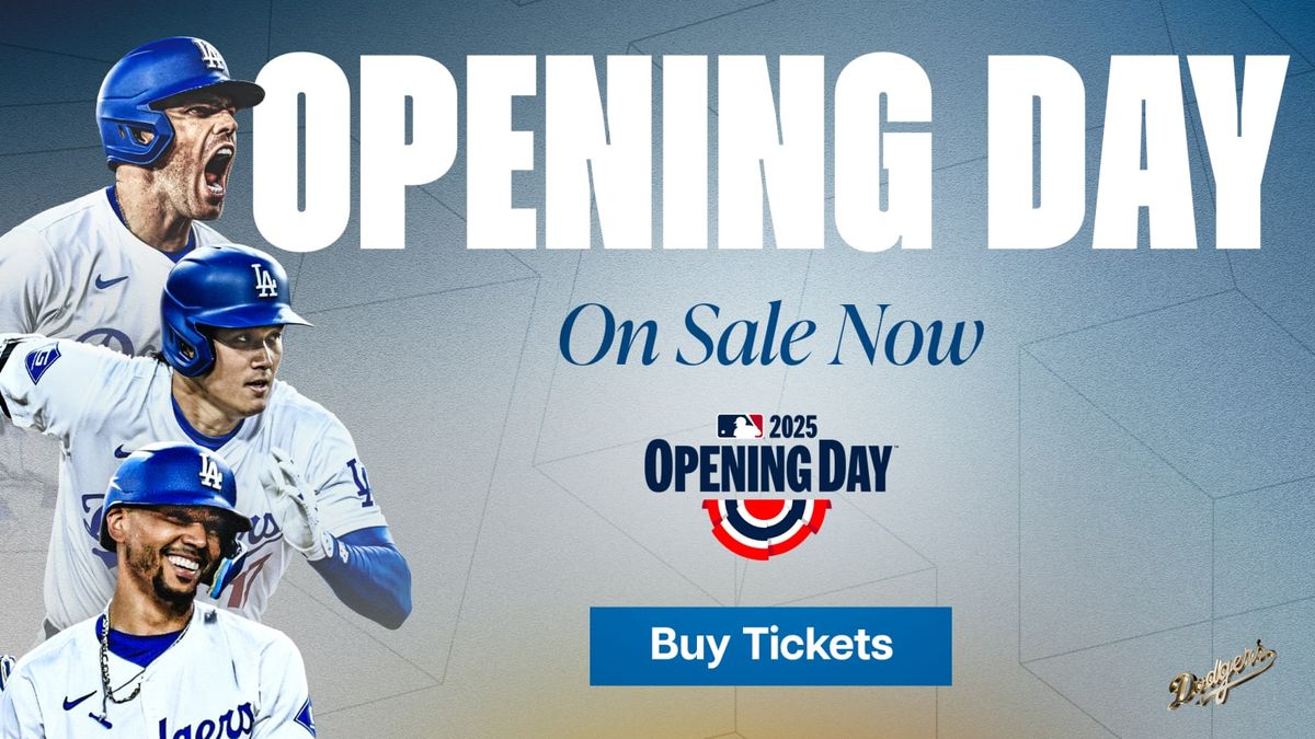 Los Angeles Dodgers vs. Detroit Tigers - Home Opener