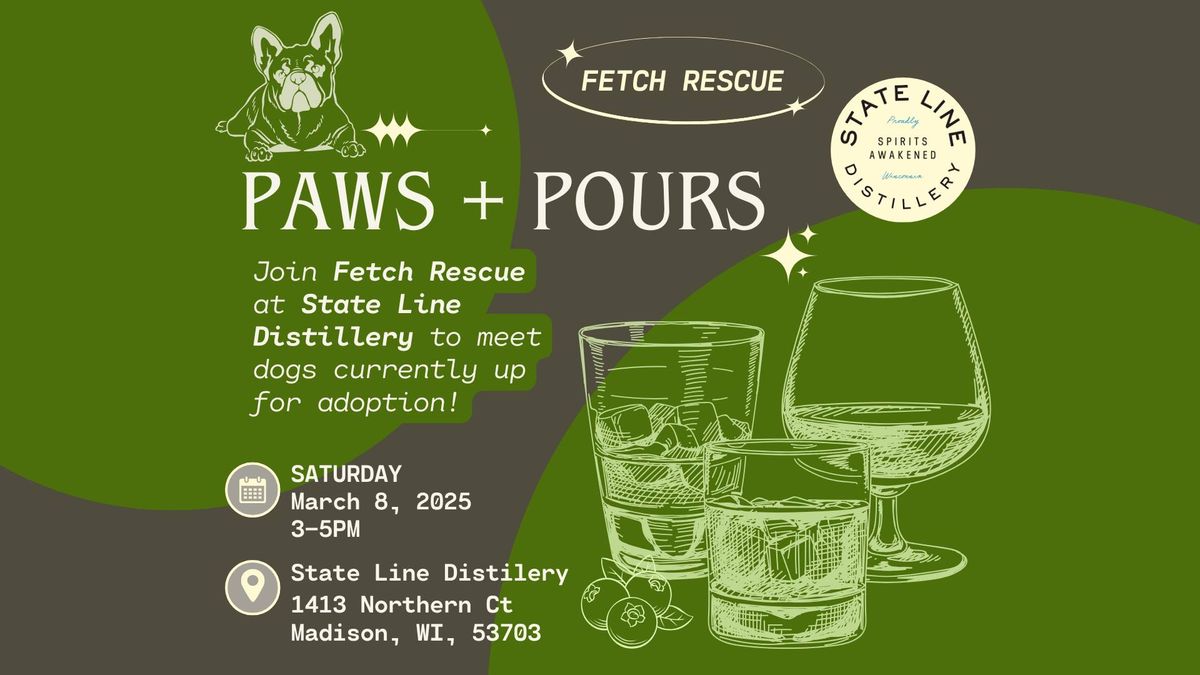 Paws & Pours: State Line x Fetch Meet & Greet