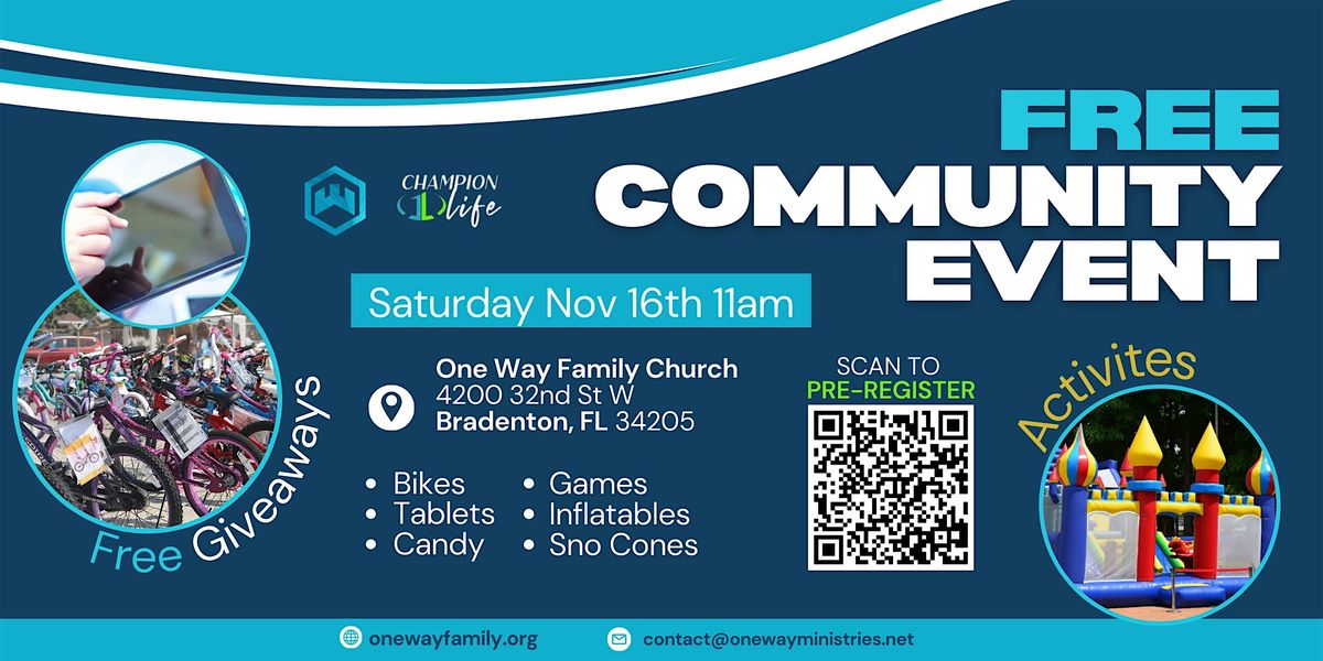 FREE COMMUNITY EVENT!