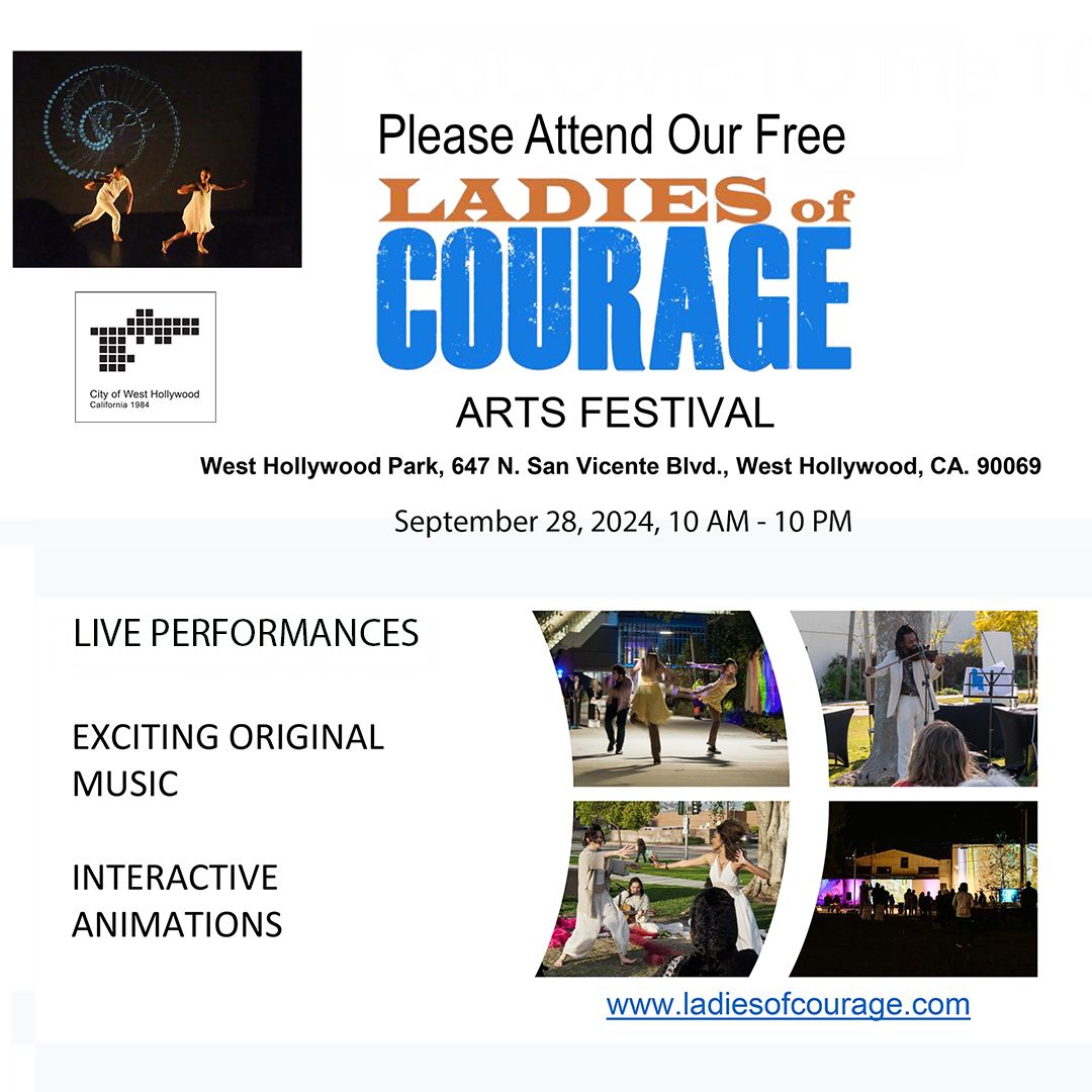 Ladies of Courage arts festival