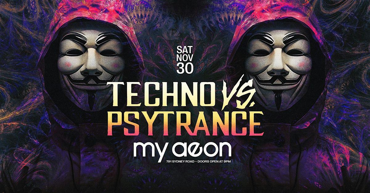 Techno vs Psytrance November Edition (Masquerade)