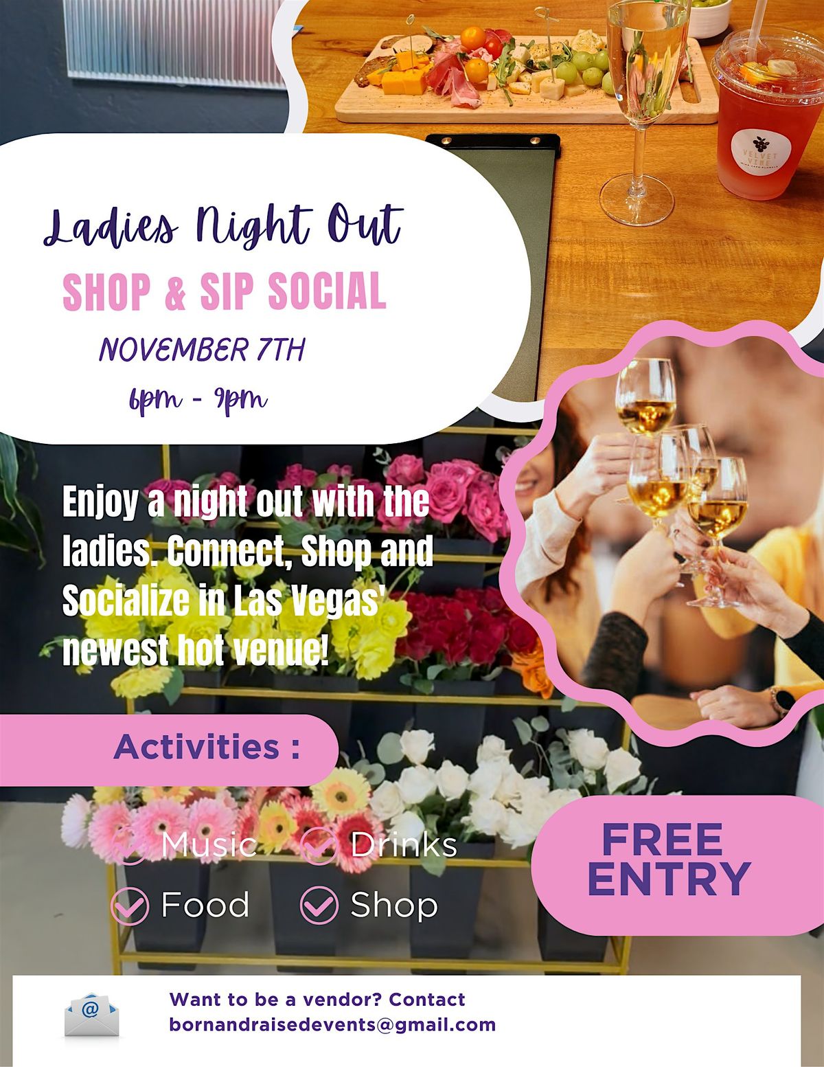 Ladies Night Shop & Sip Social