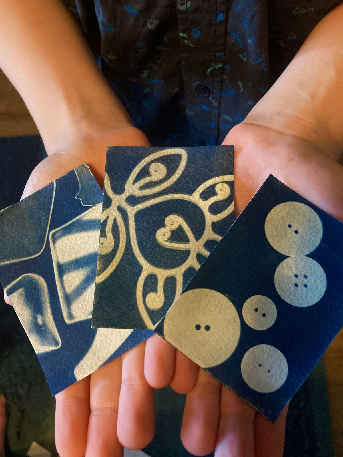 Trading Card Cyanotypes with Emily Relf