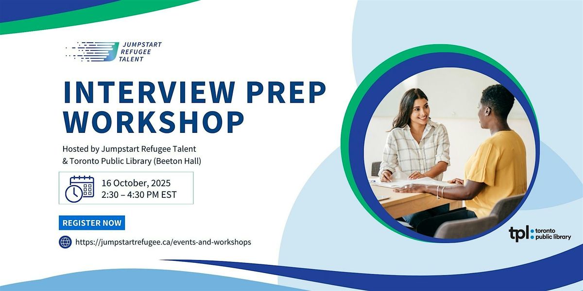 Interview Prep Session for Refugees, Friends, and Families of Refugees