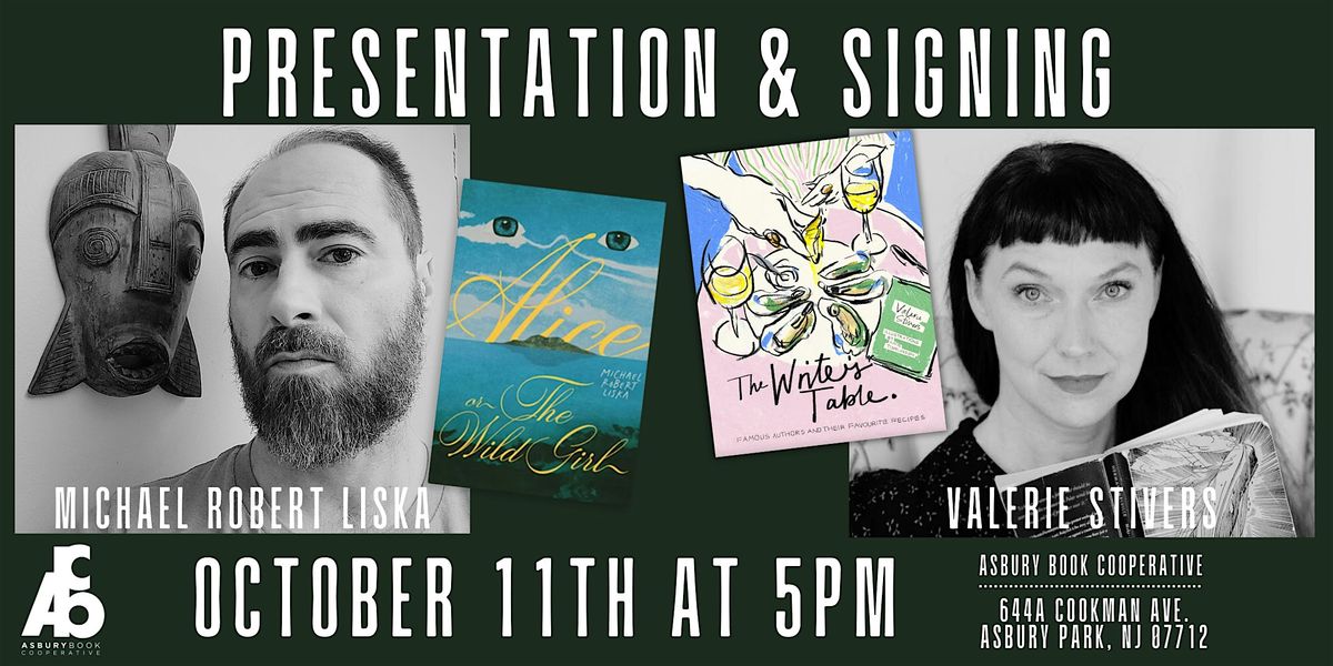Presentation & Signing: Michael Liska and Valerie Stivers
