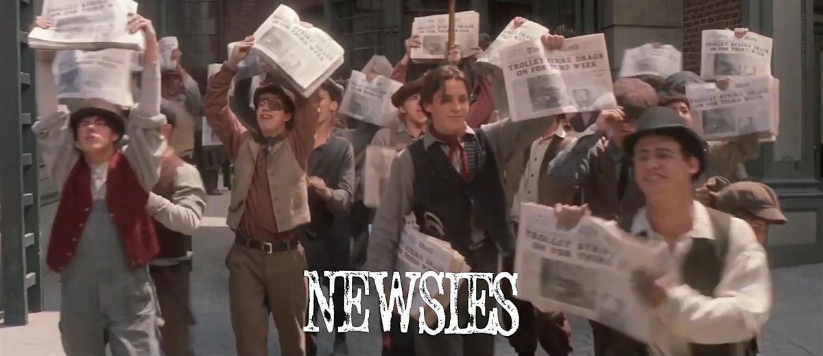 Newsies (1899 New York newspaper boys' strike musical film)