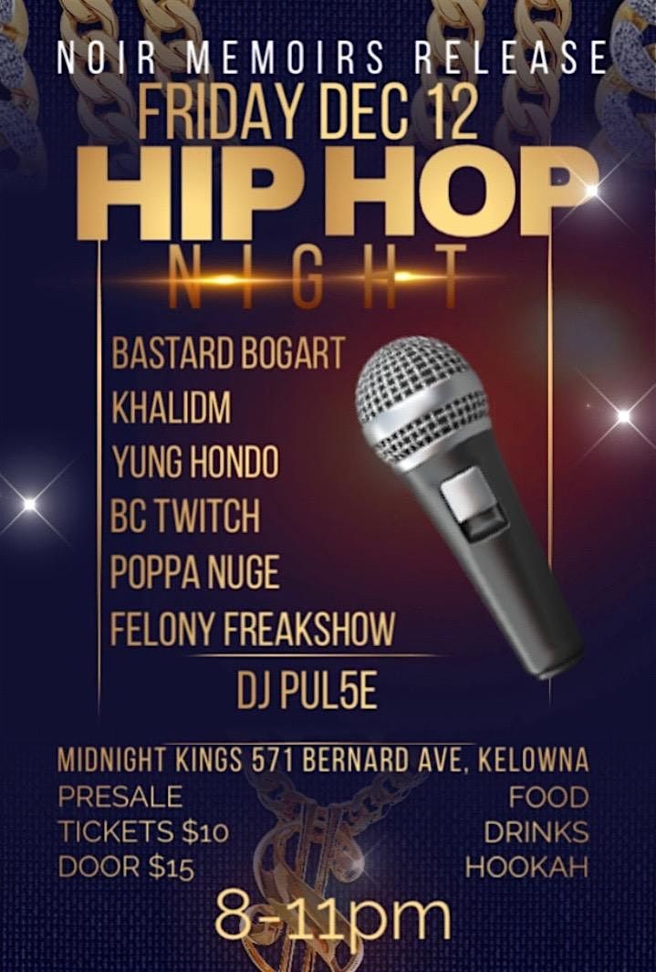 Noir Memoirs Hiphop Night