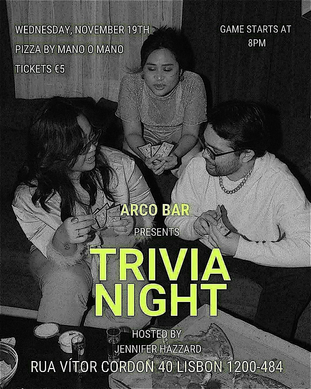 Trivia Night at Arco Bar