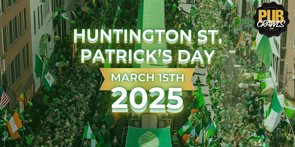 Huntington Shamrock Stroll St Patrick's Day Bar Crawl