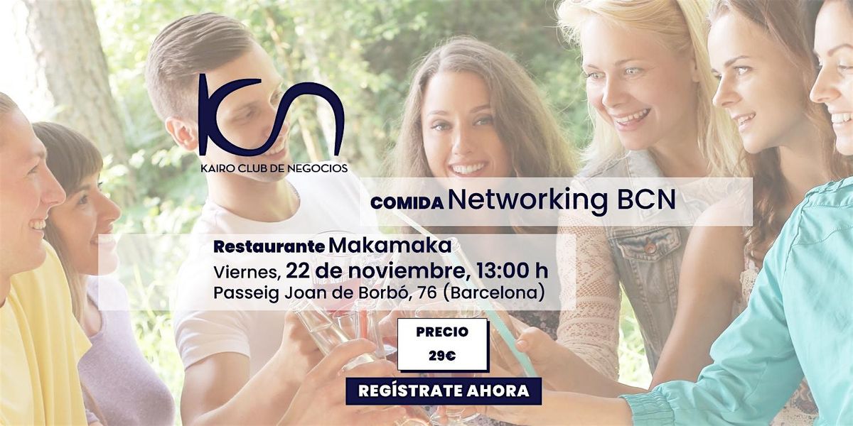 Comida de Networking Barcelona - 22  de noviembre