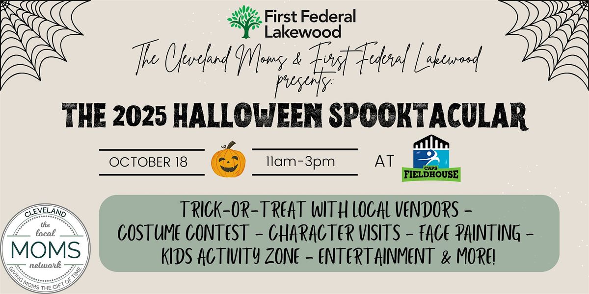 The Cleveland Moms' Third Annual Halloween Spooktacular