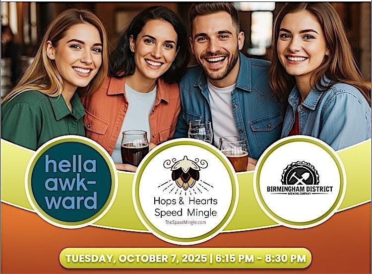 Birmingham, AL Hops & Hearts Speed Mingle