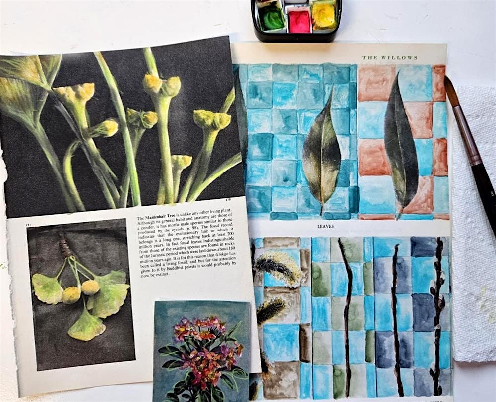 Watercolours for Wellness: Mindful Vintage Photo Painting