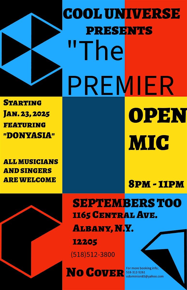 THE PREMIER OPEN MIC