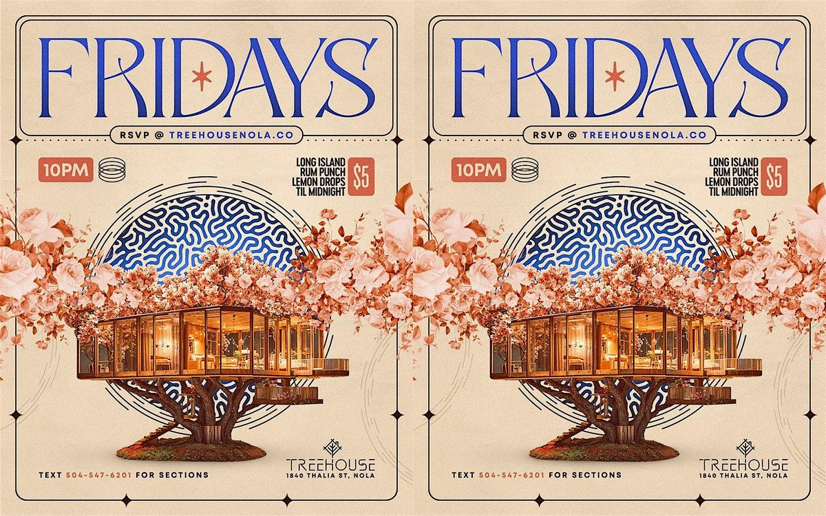Treehouse on FRIDAYS | Every Friday Night