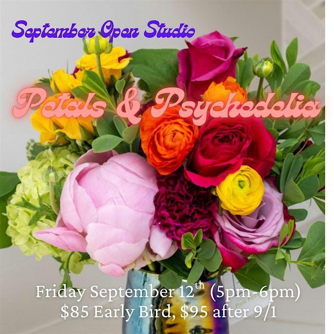 September Open Studio-Petals & Psychedelia