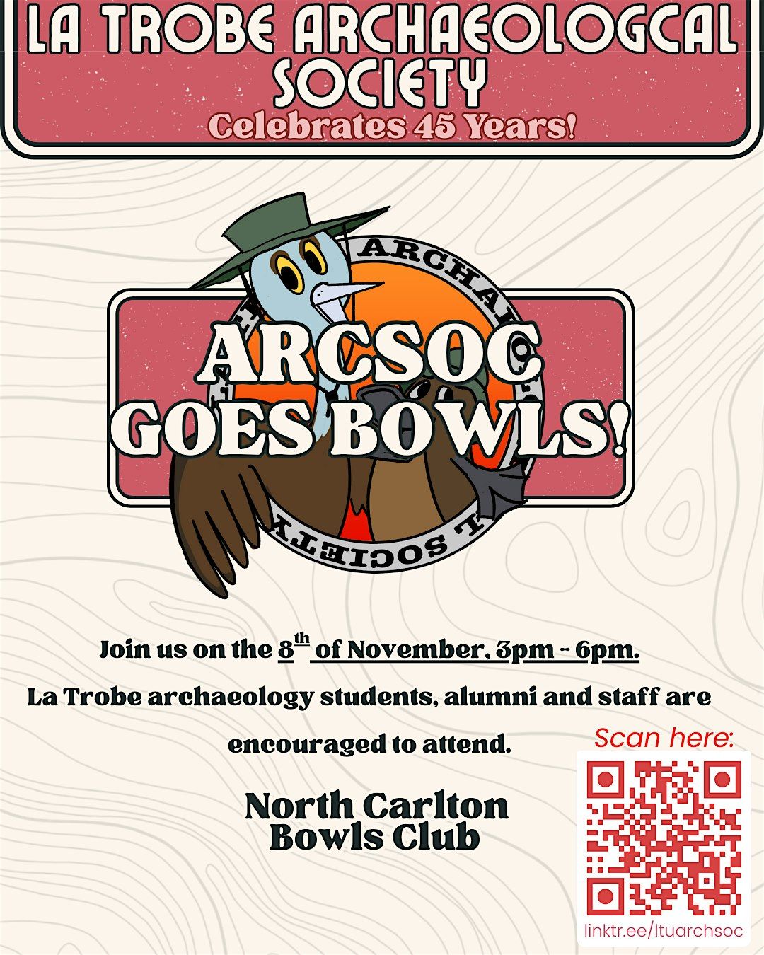 La Trobe Archaeological Society 45th Anniversary