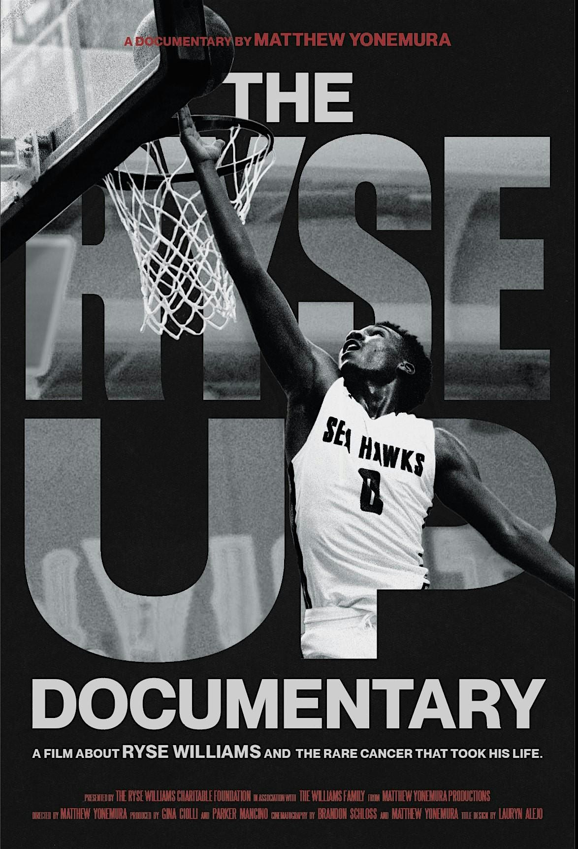 THE RYSE UP DOCUMENTARY (2025)(NR)(Fri 8\/22) 8:00pm Filmmaker Panel 9:30pm