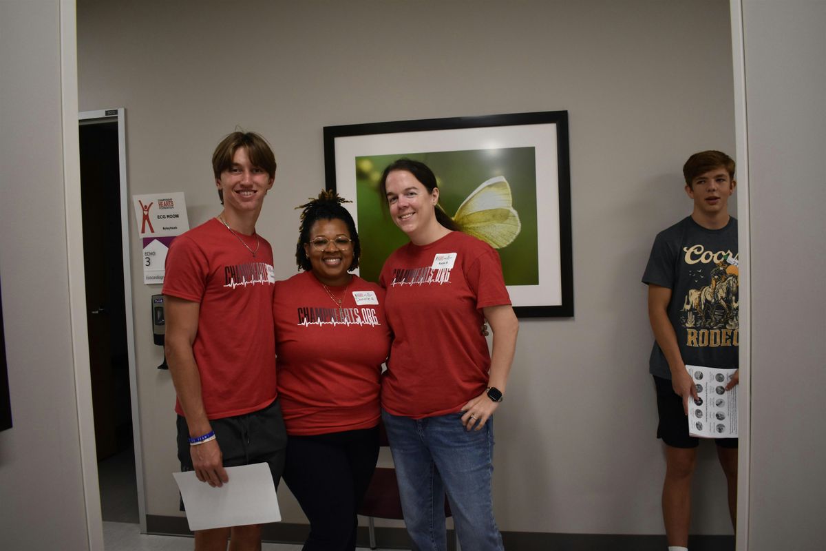 VOLUNTEER on 12\/6\/2025 for the FREE Teen Heart Screen in Austin, TX
