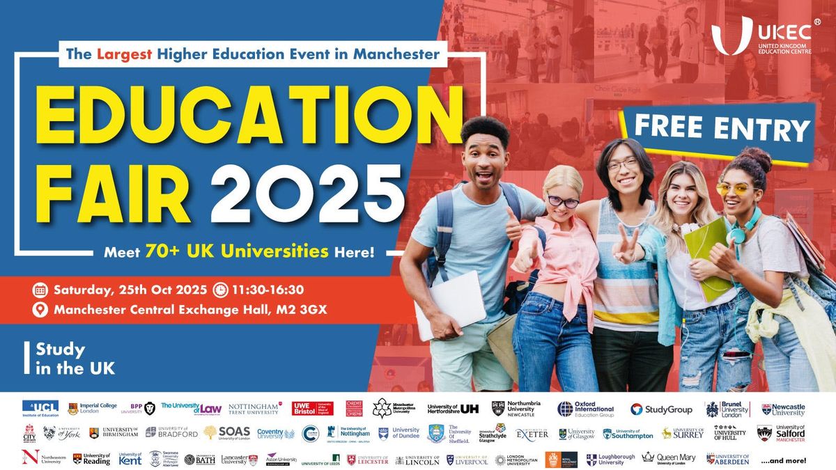 UKEC Education Fair 2025 - Manchester