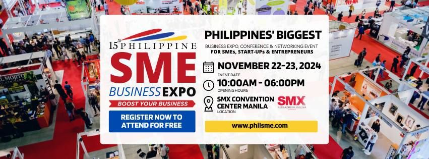 15th Philippine SME Business Expo 2024