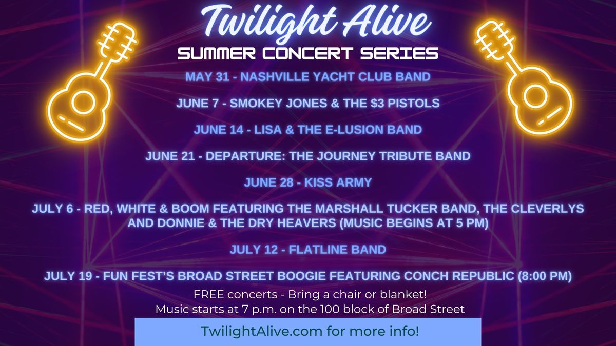 Twilight Alive featuring Flatline Band, presented by PEAK - Kingsport Young Professionals