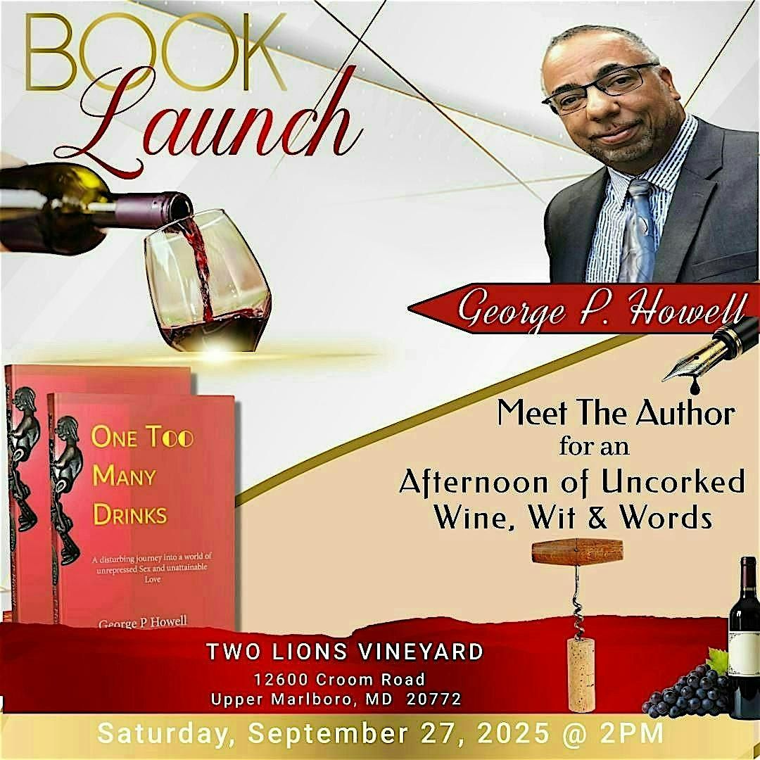 "One Too Many Drinks" - An Untraditional Book Signing Experience!