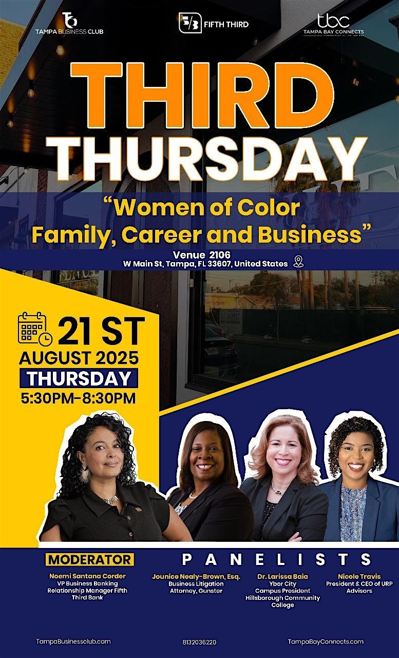Third Thursday Networking Firechat@Venue 2106. Free admission150+ Attendees