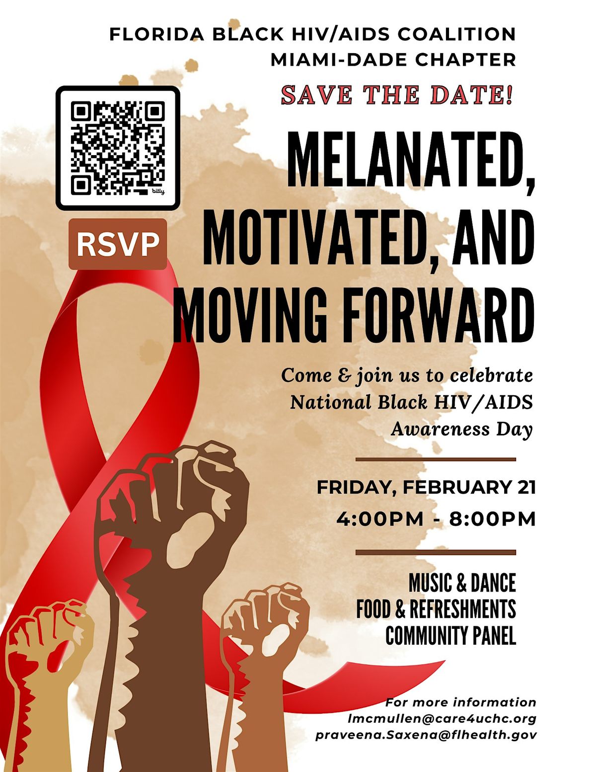 Melanated, Motivated, and Moving Forward Event