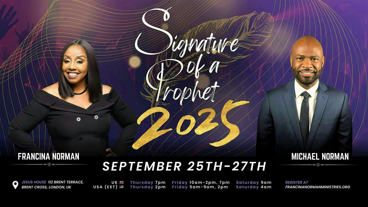 Signature of a Prophet 2025