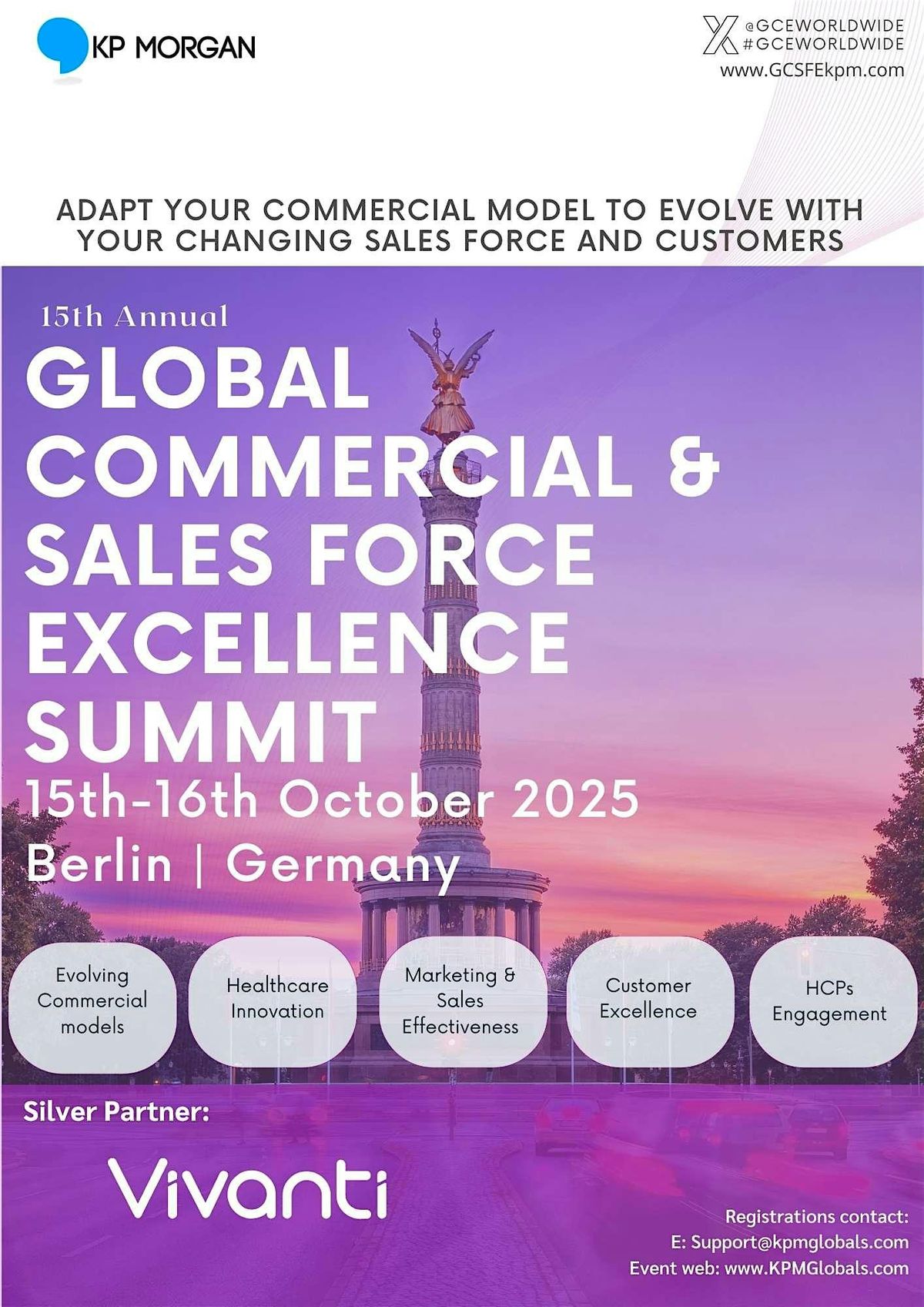 15th annual Global Commercial and Sales Force Excellence Summit