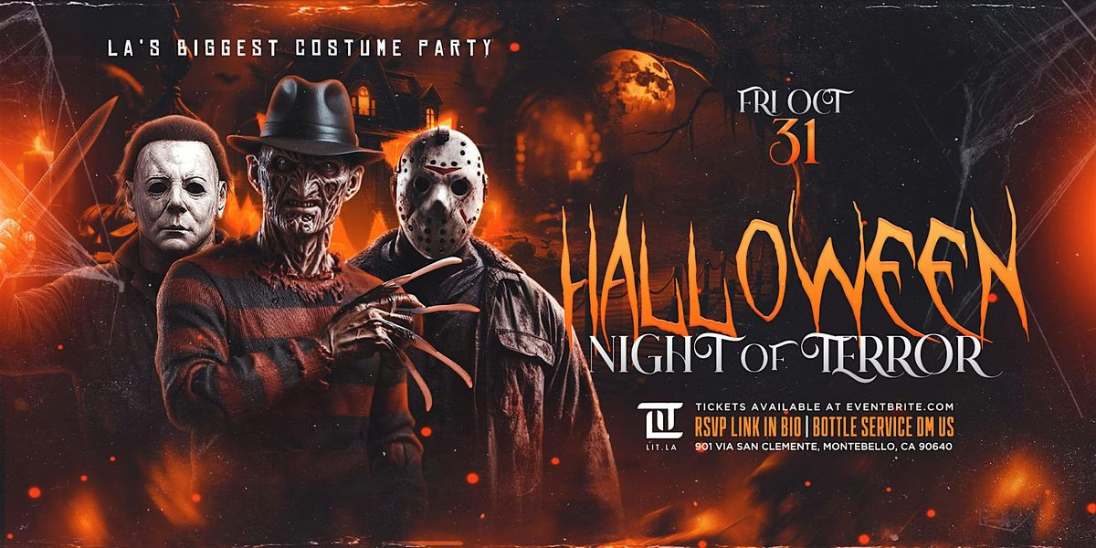 Halloween Night @ LIT.LA Costume Party