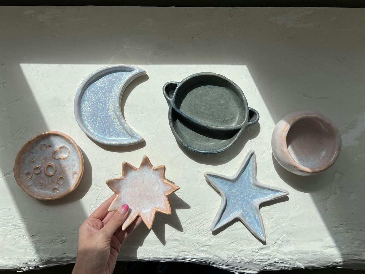 Make Your Own Celestial-Inspired Ceramic Dish - Intro to Pottery Workshop